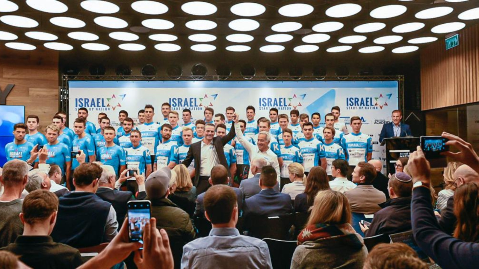 Israel Cycling Academy will ride in the 2020 Tour de France under the banner of Start-Up Nation Central. Photo by Noa Arnon