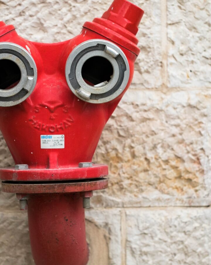 Photo of a fire hydrant in Israel by FLASH90