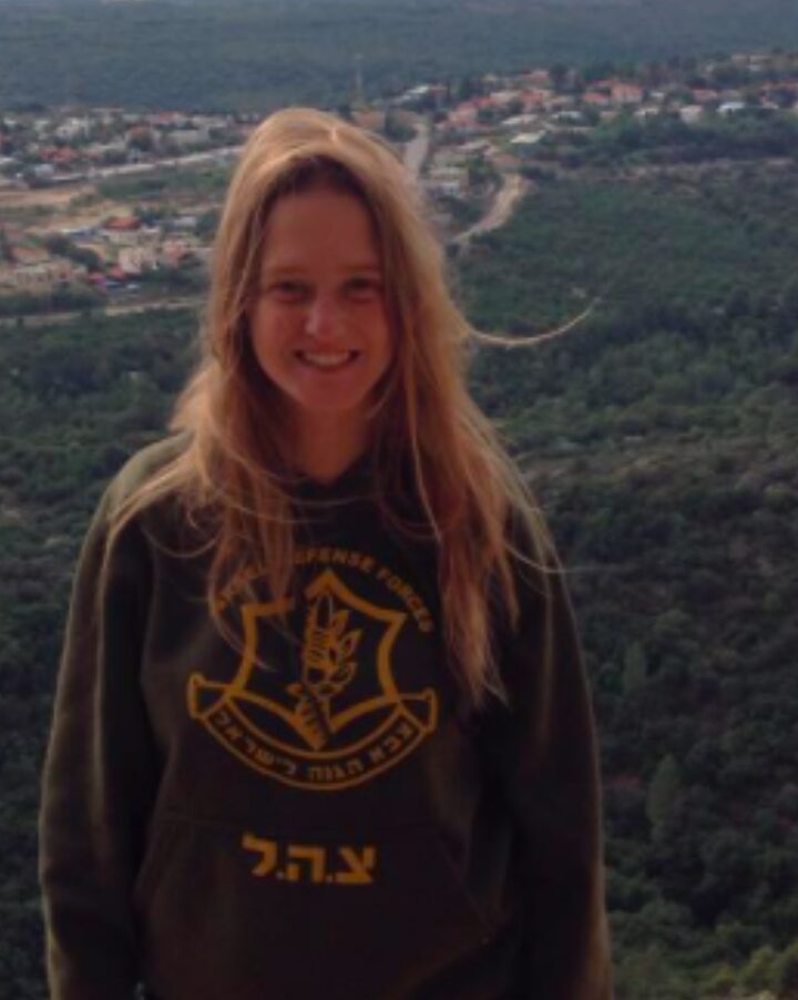 Aliza Rozen exploring the mountains of Israel. Photo: courtesy