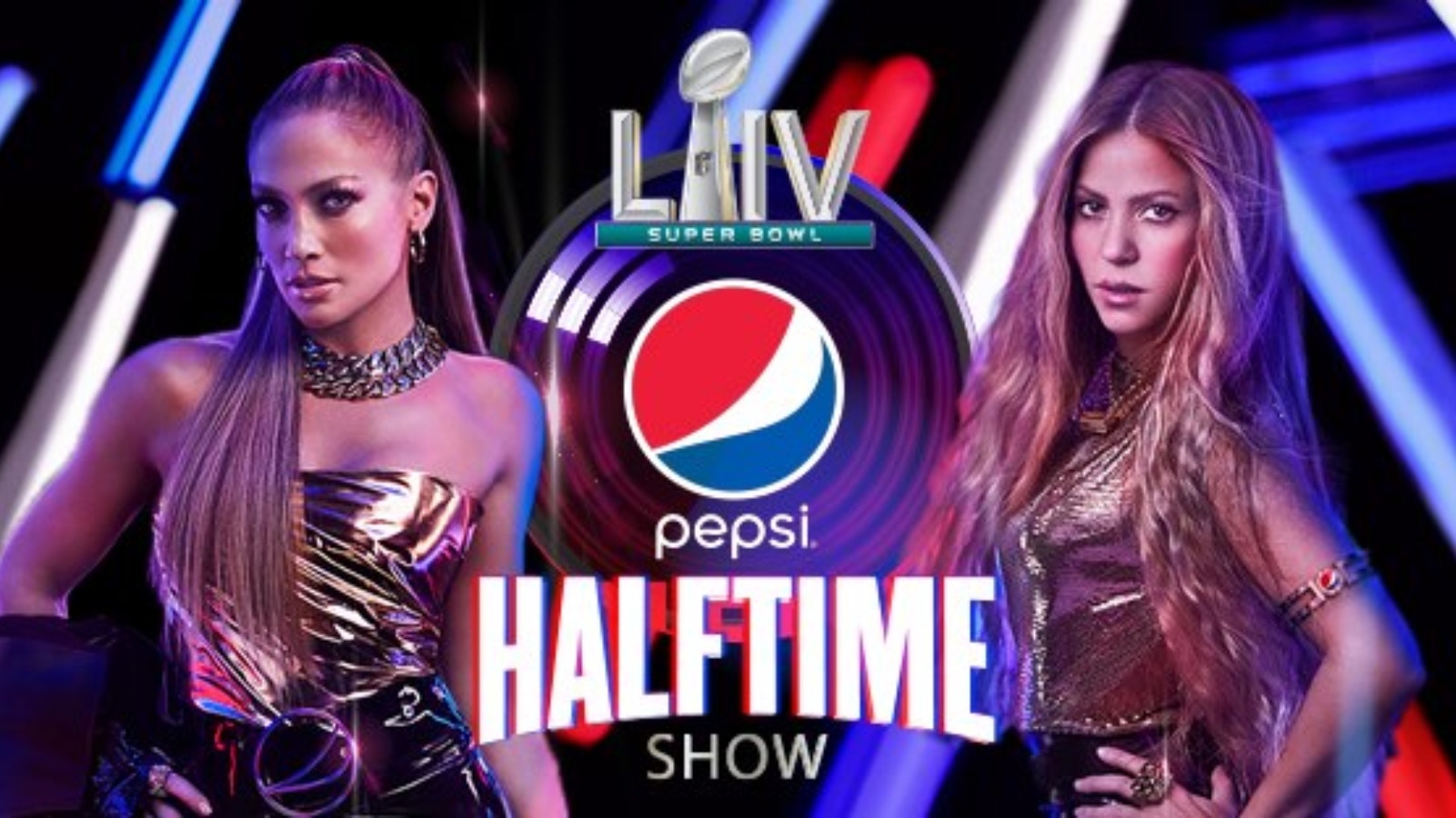 Jennifer Lopez, left, and Shakira headlined the Super Bowl LIV Halftime Show at Hard Rock Stadium, Miami. Photo via Facebook