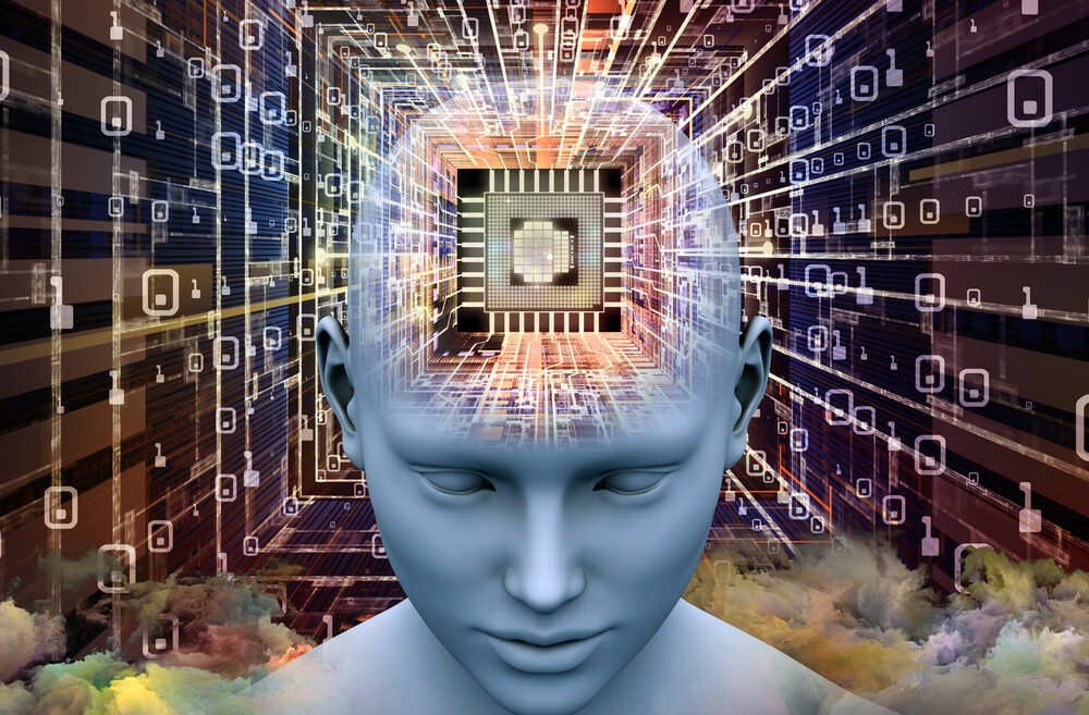 The field of brain-machine interface is growing rapidly. Illustration via Shutterstock
