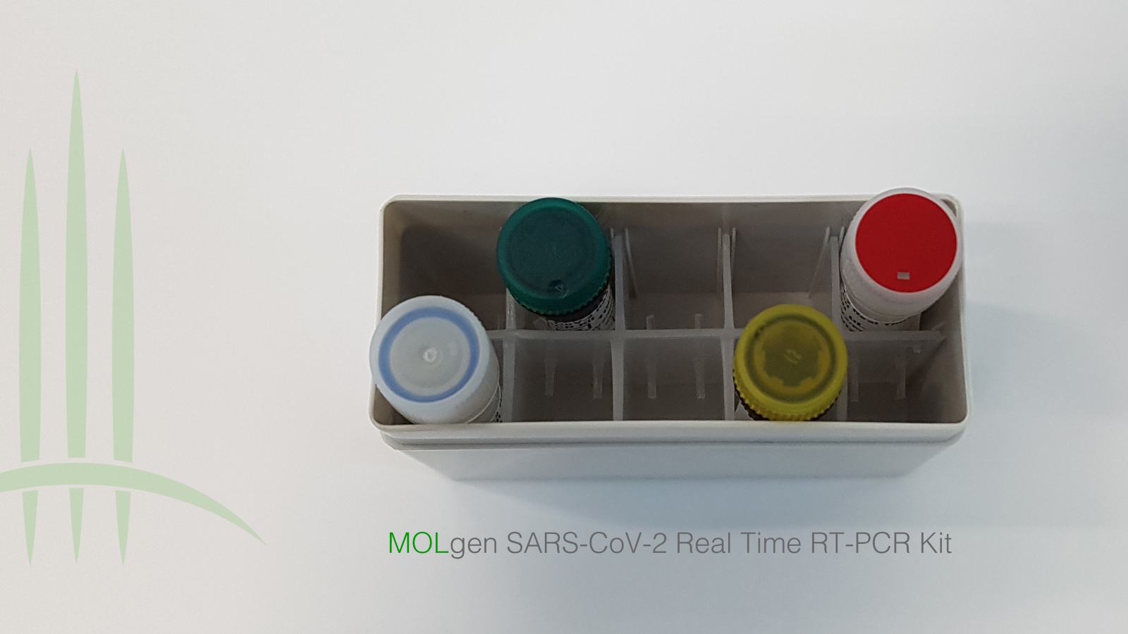 BATM’s fast-results RT-PCR kit for SARS-CoV-2. Photo: courtesy