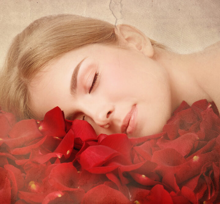 By stimulating sleeping participants with the smell of roses, researchers were able to strengthen specific memories. Photo by Olga Ekaterincheva/Shutterstock.com
