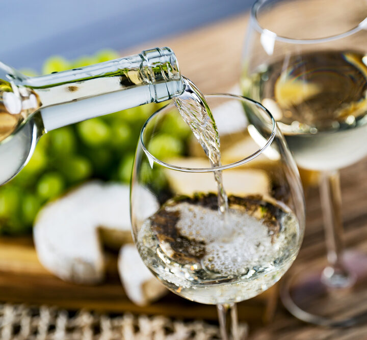 Enjoy a glass or two of fabulous Israeli white wine this Shavuot holiday. Photo by Aerial Mike/Shutterstock.com