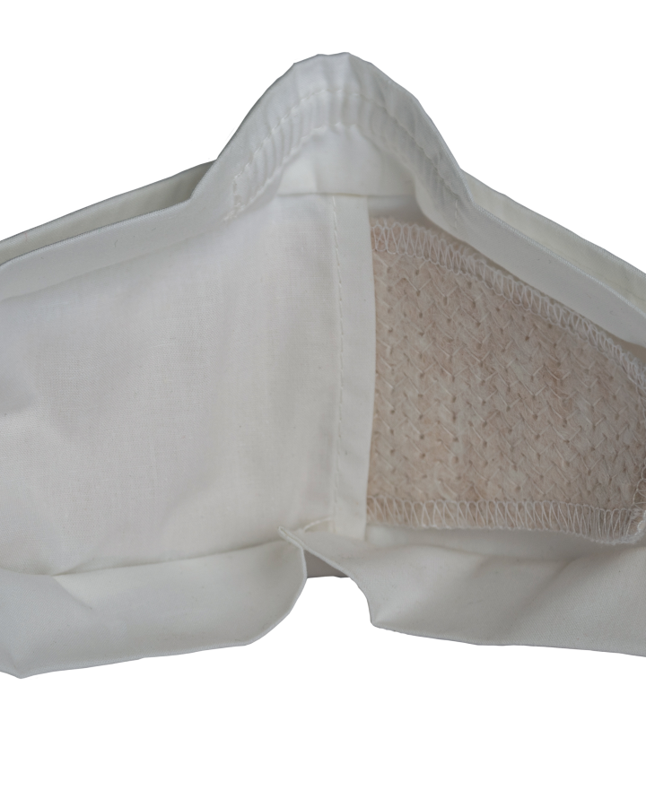 Ofertex’s reusable facemask features an antimicrobial filter fabric made from recycled textiles. Photo: courtesy