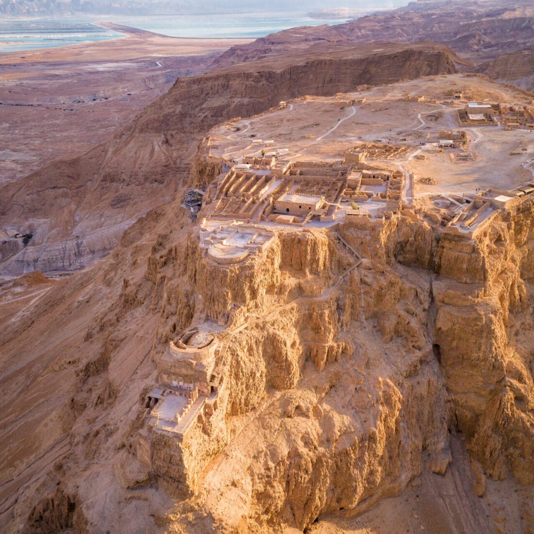 Masada, one of King Herod’s ambitious building projects. Photo by Shutterstock.