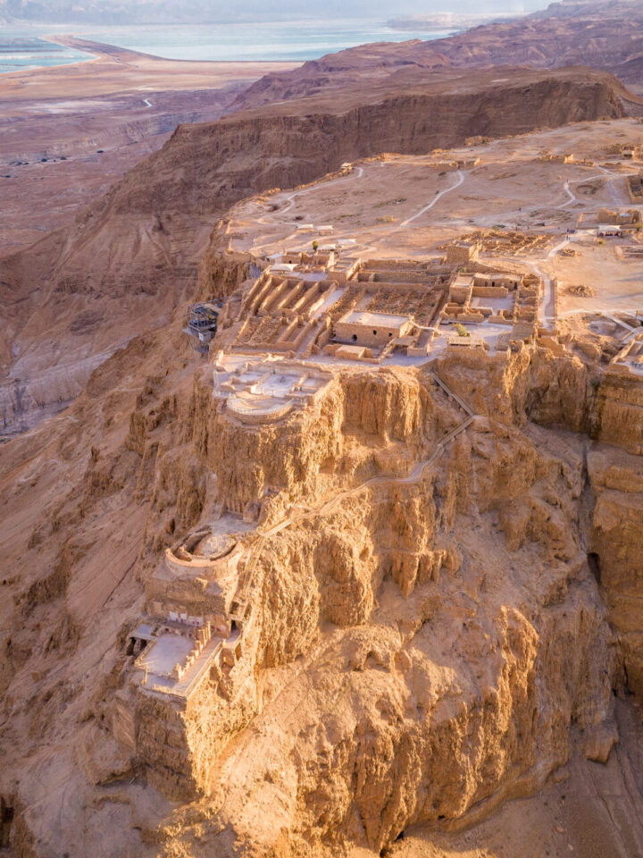 Masada, one of King Herodâ€™s ambitious building projects. Photo by Shutterstock.
