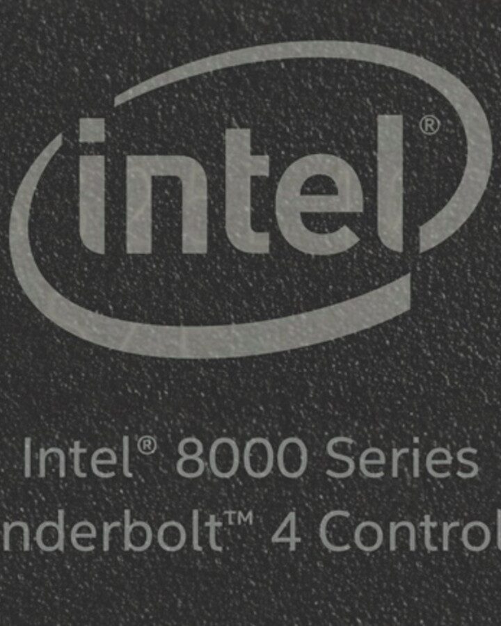 In July 2020, Intel announced the Thunderbolt 4 controller 8000 series, developed in Israel. It includes host controllers for computer makers and a device controller for accessory makers. Photo courtesy of Intel Corporation