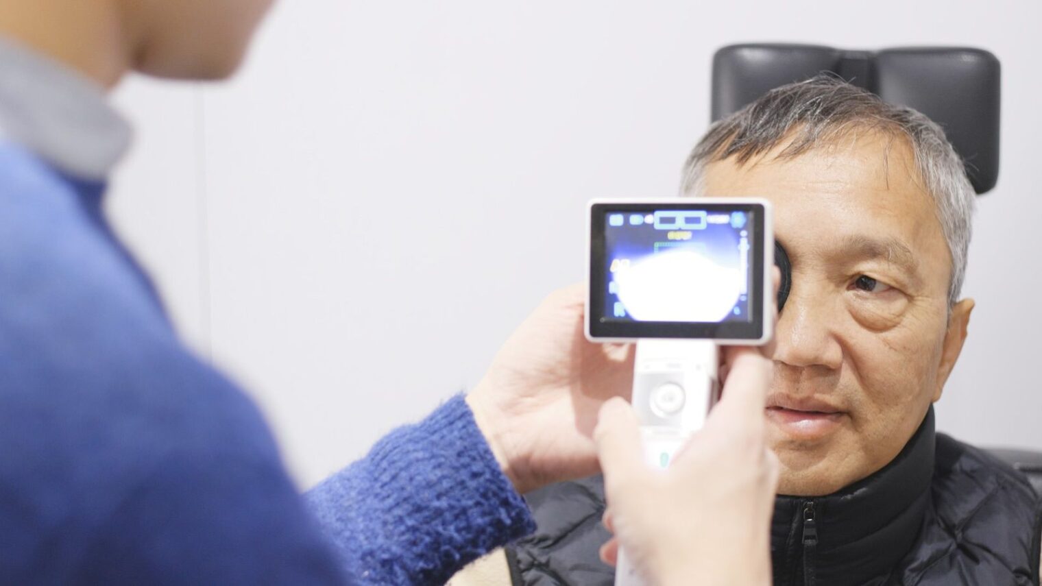 AEYE Health is developing an eye-screening system that can be used by a family doctor. Photo: courtesy