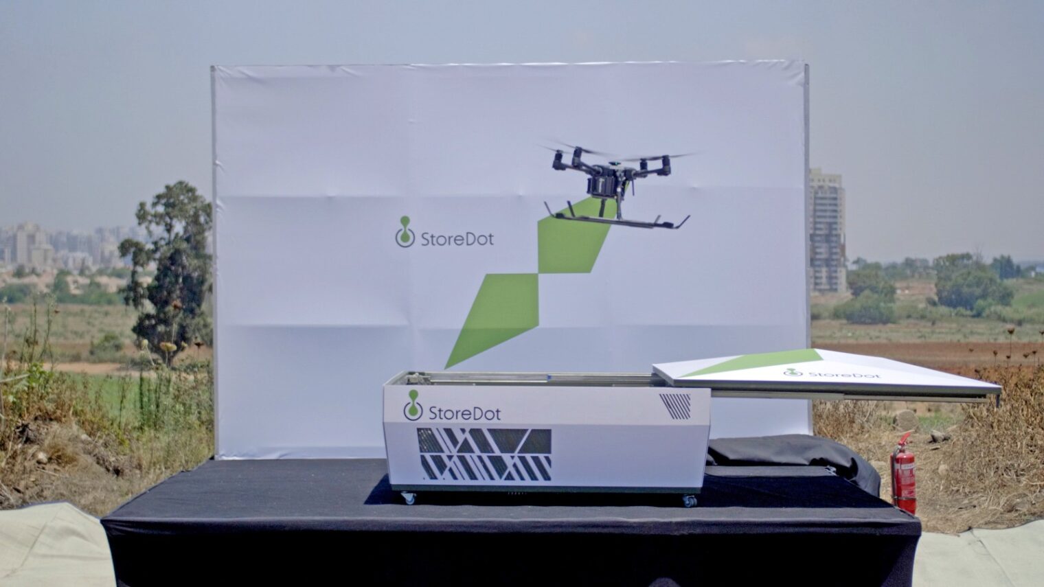 StoreDot’s battery for drones recharges in just five minutes. Photo: courtesy