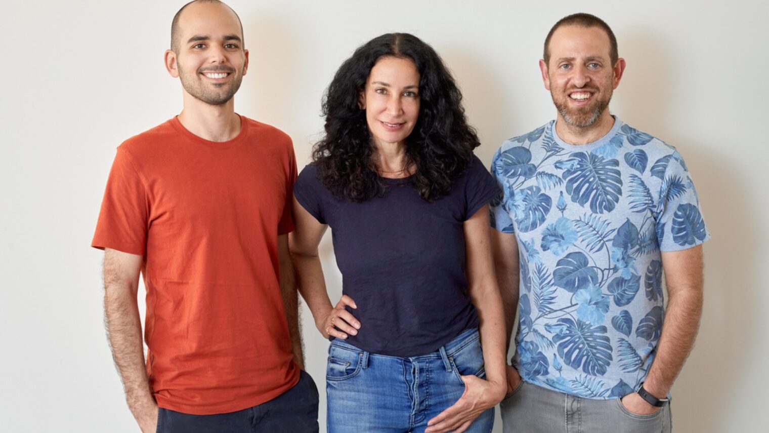 StuffThatWorks founders, from left, CTO Ron Held, CEO Yael Elish, chief data scientist Yossi Synett. Photo by Tarlan Ben Avi
