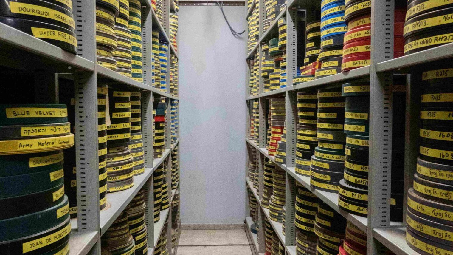 Many thousands of films from The Jerusalem Cinematheque’s Israel Film Archive have undergone digitization and are now available for all. Photo by Bar Mayer