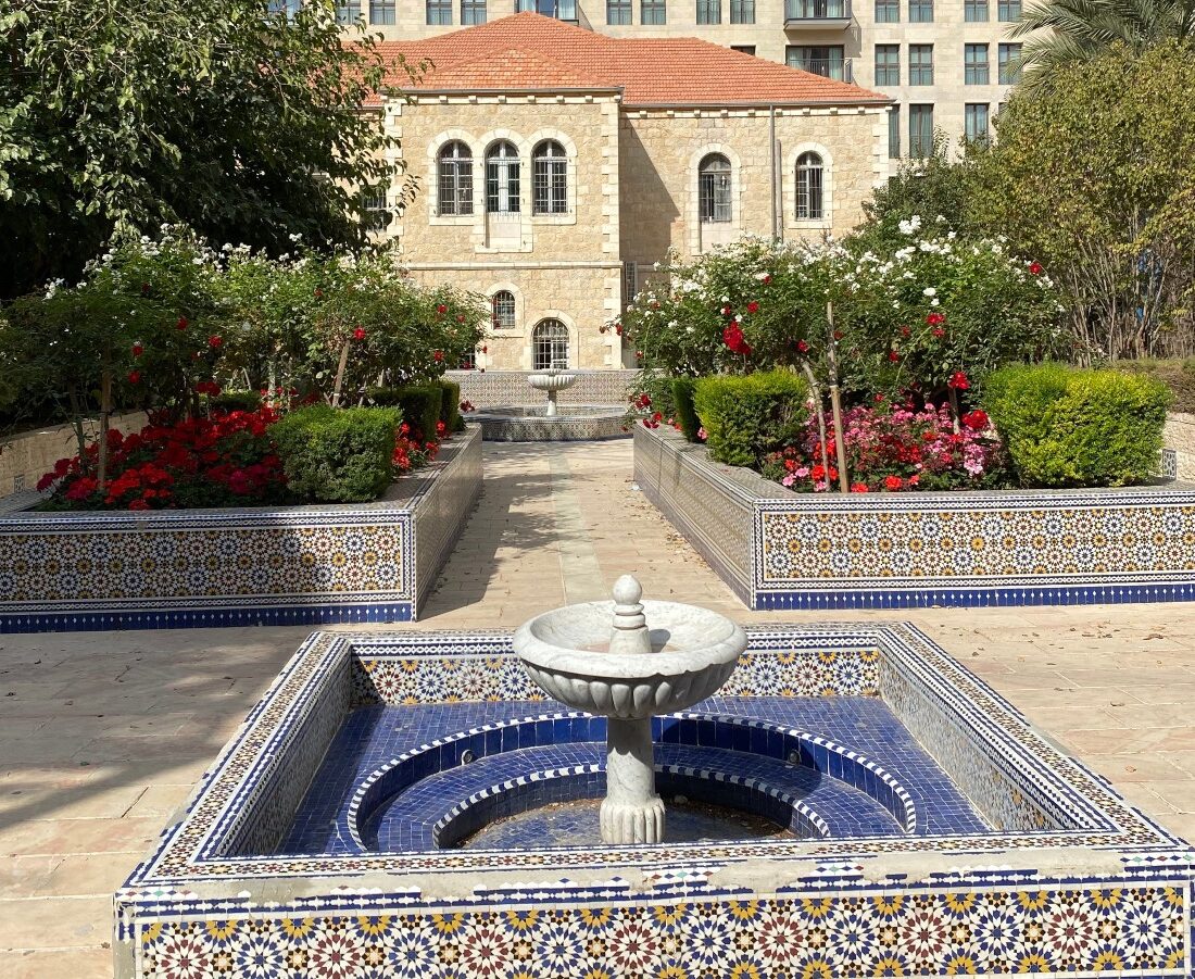 Jerusalem’s Andalusian Garden is a hidden treasure. Photo by Danya Belkin