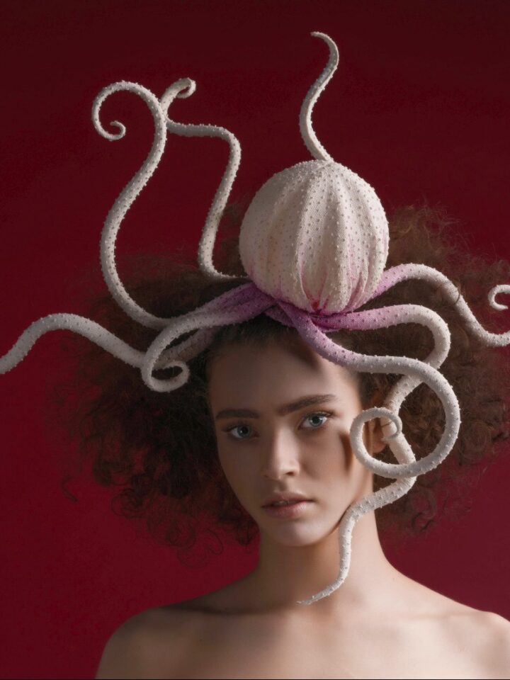 The Octopus hat by Maor Zabar. Photo by Jude Moskovich