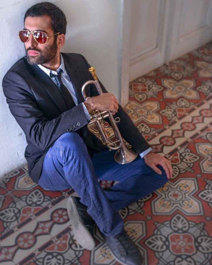 Award-winning Israeli trumpeter Itamar Borochov. Photo by Aviram Valdman