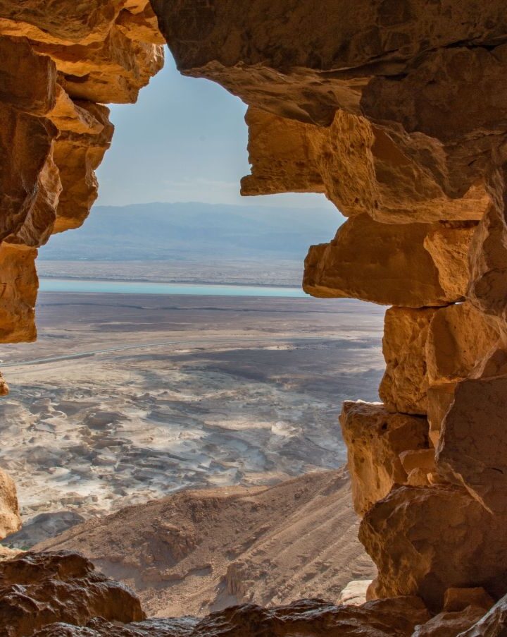 View from Masada National Park near the Dead Sea. Virtual tourism includes all the views, minus the hikes. Photo by Mila Aviv/Flash90