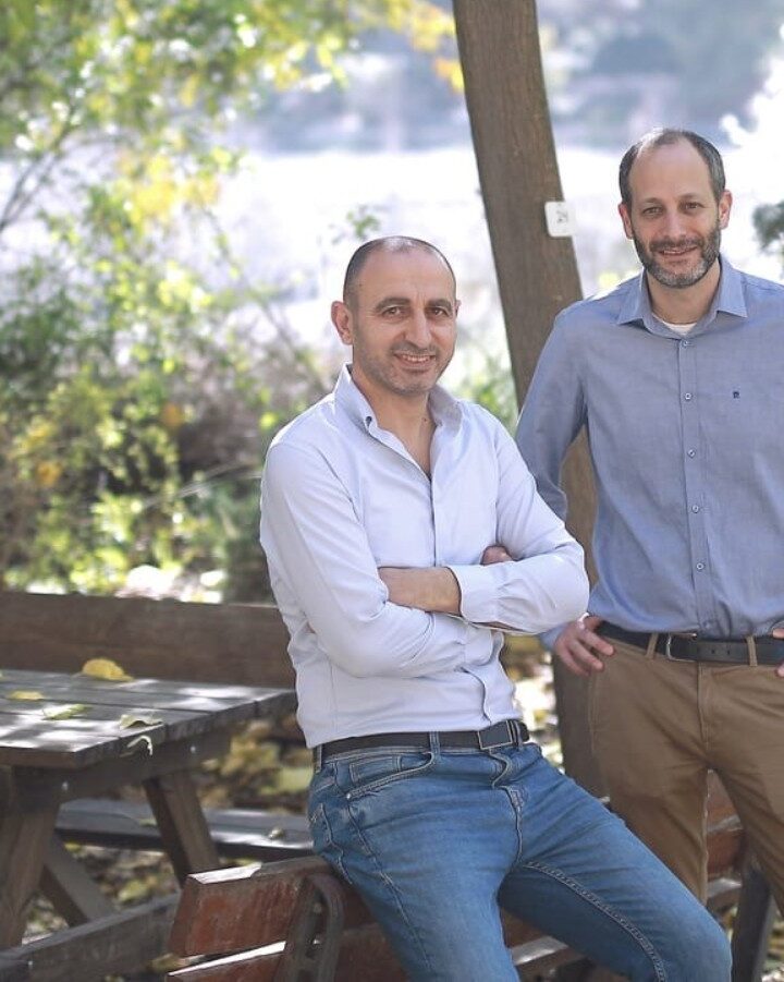 Teramount cofounders CEO Hesham Taha, left, and CTO Avi Israel. Photo courtesy of Teramount