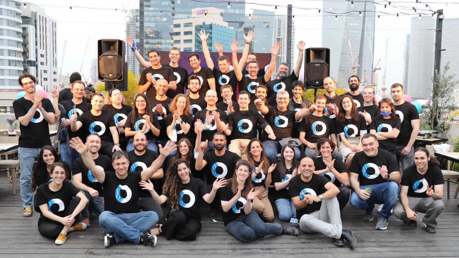 Orca Security celebrates its $210 million funding round, March 2021. Photo courtesy of Orca Security