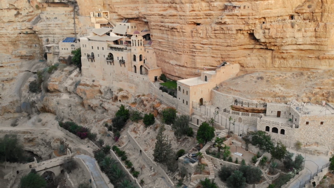St. George Monastery, Wadi Qelt. Photo still from film