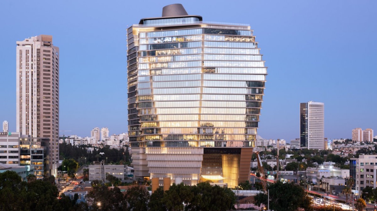 ToHa Tower 1 in Tel Aviv. Photo courtesy of Ron Arad Associates