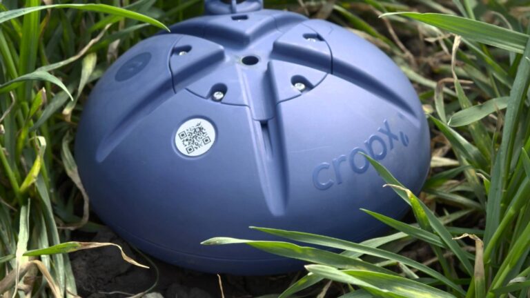 Farmers place CropX sensors in the field to gather soil data for analysis, leading to water savings and increased yield. Photo courtesy of CropX