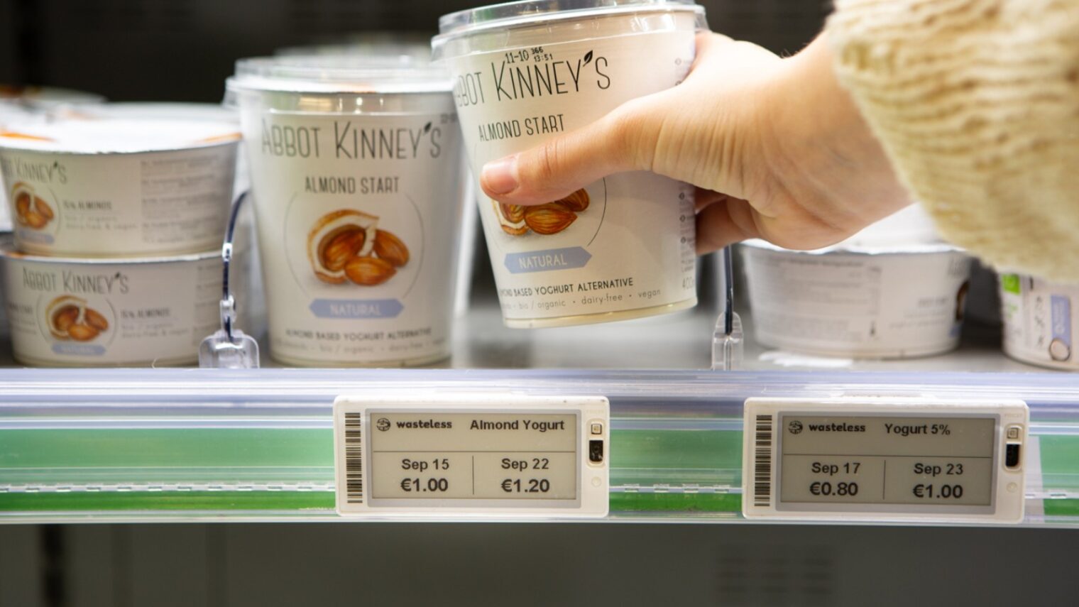 Dynamic pricing based on expiration date reduces food waste. Photo courtesy of Wasteless