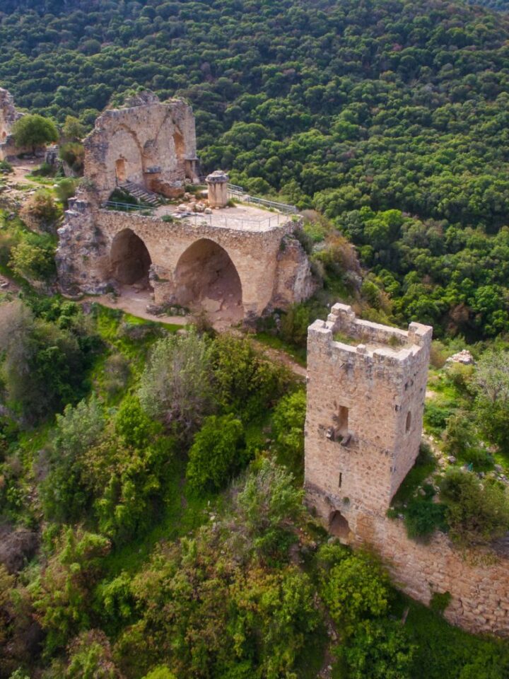 Montfort Castle – an ancient Crusader fortress in the Upper Galilee. Photo by Seth Aronstam, Shutterstock