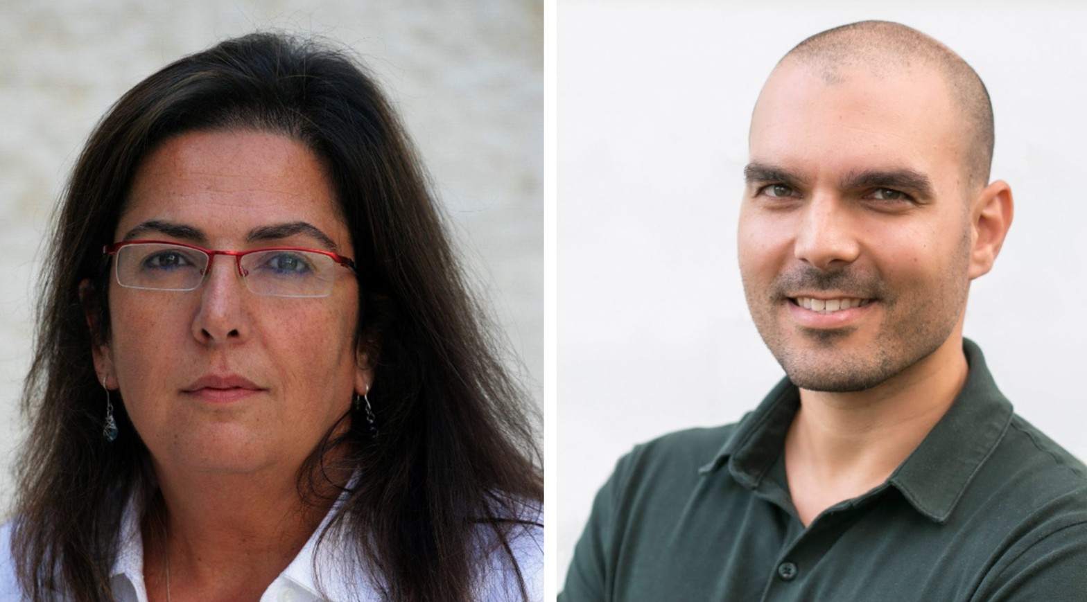 Prof. Marcelle Machluf and PhD student Lior Levy. Photo courtesy of Technion Spokesperson’s Office