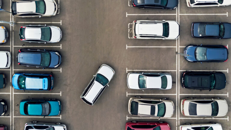 The last parking spot left. Photo by diy13, via Shutterstock