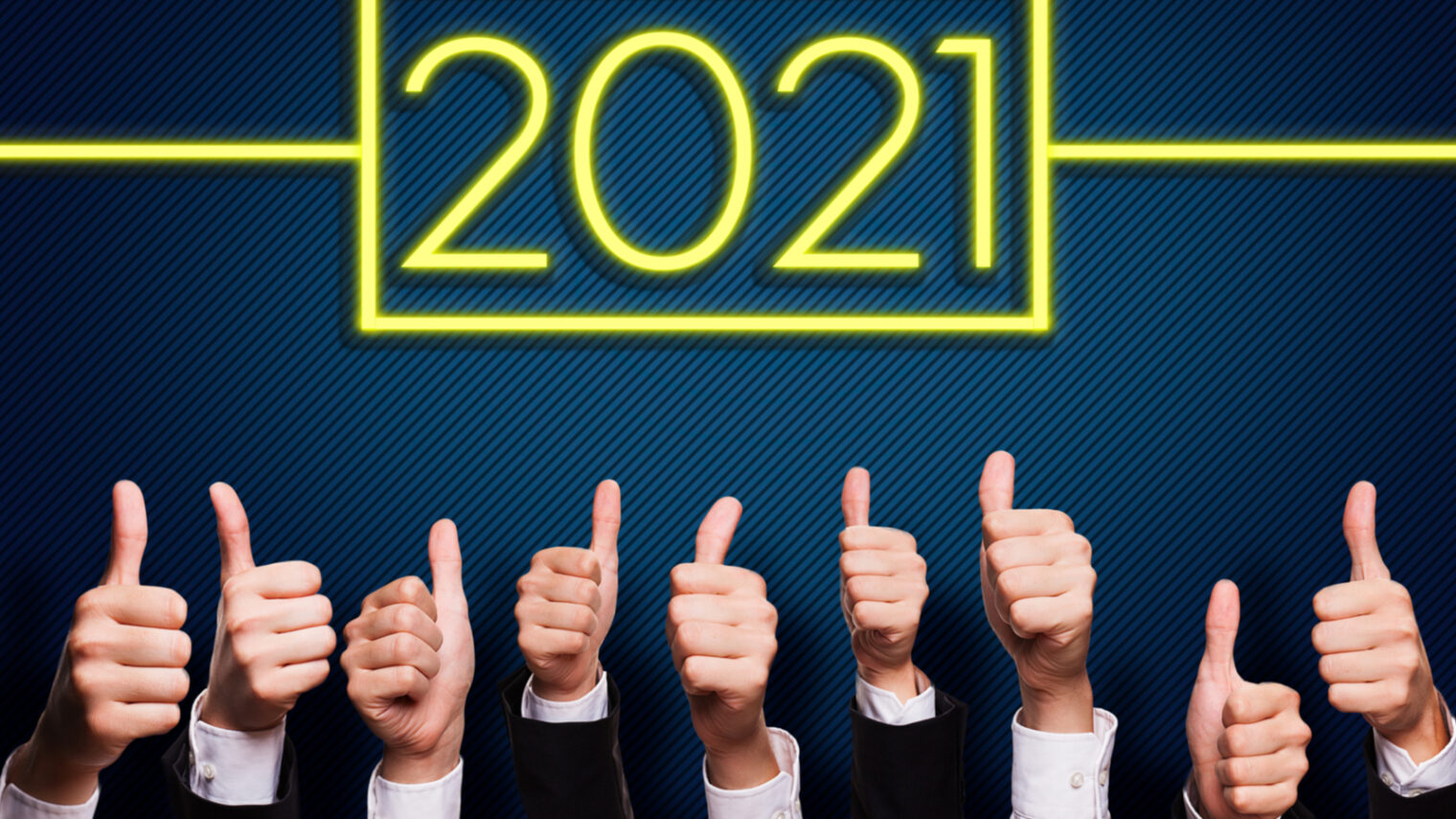 Hey, 2021 wasn't all bad! Image via Shutterstock