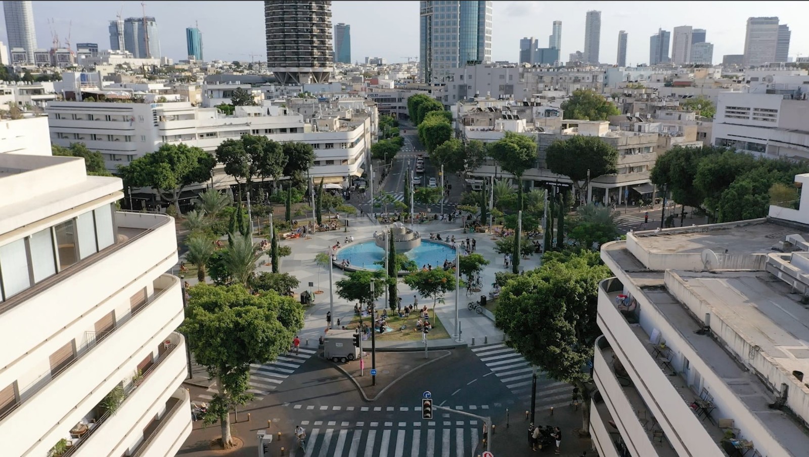 Photo of downtown Tel Aviv by Guy Yehiely/Tel Aviv Global & Tourism