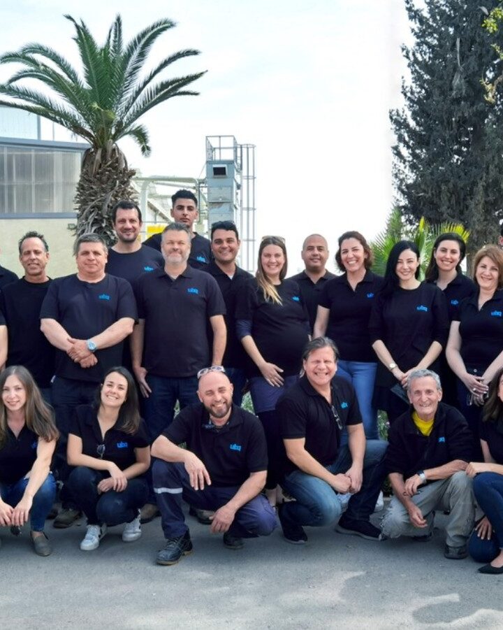 UBQ’s team in Tel Aviv. Photo courtesy of UBQ Materials