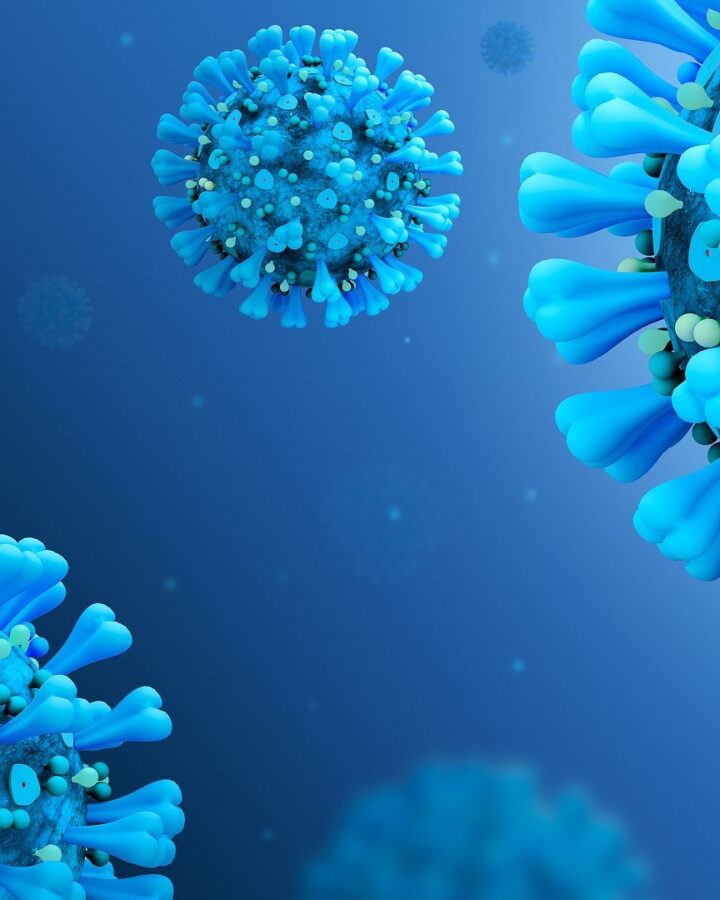 Photo of coronavirus via Pixabay