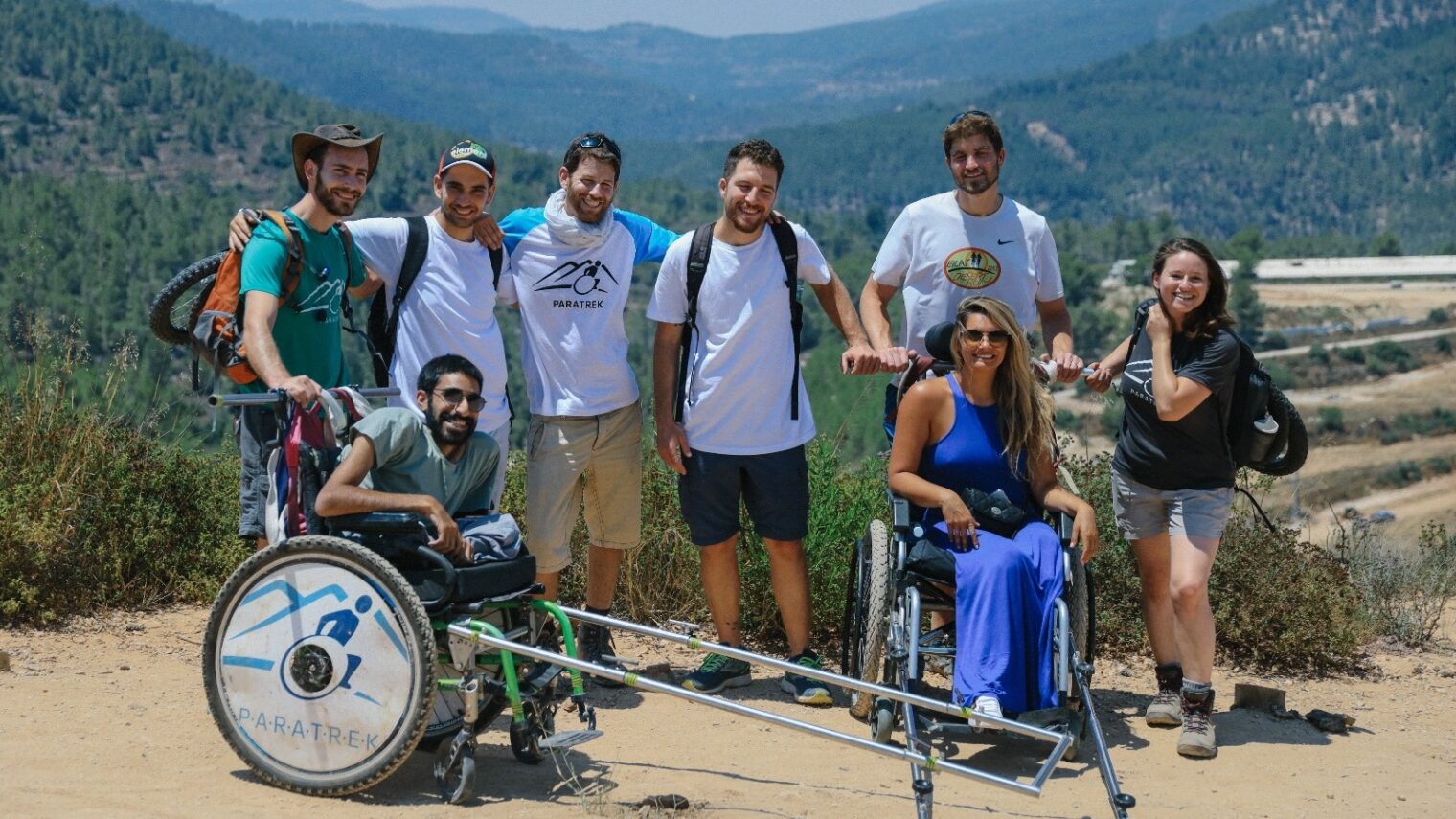 Paratrek enables people with disabilities to enjoy hiking in nature and promotes empowerment, integration and understanding. Photo by Yoav Alon