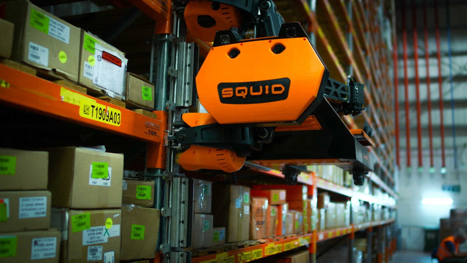 BionicHIVE’s robot works autonomously to pick, sort and replenish stock in warehouses. Photo courtesy of BionicHIVE