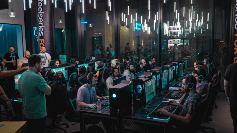A gaming tournament among high-tech companies in Israel, cosponsored by Geektime, drew teams from nearly 200 companies. Photo courtesy of Novos