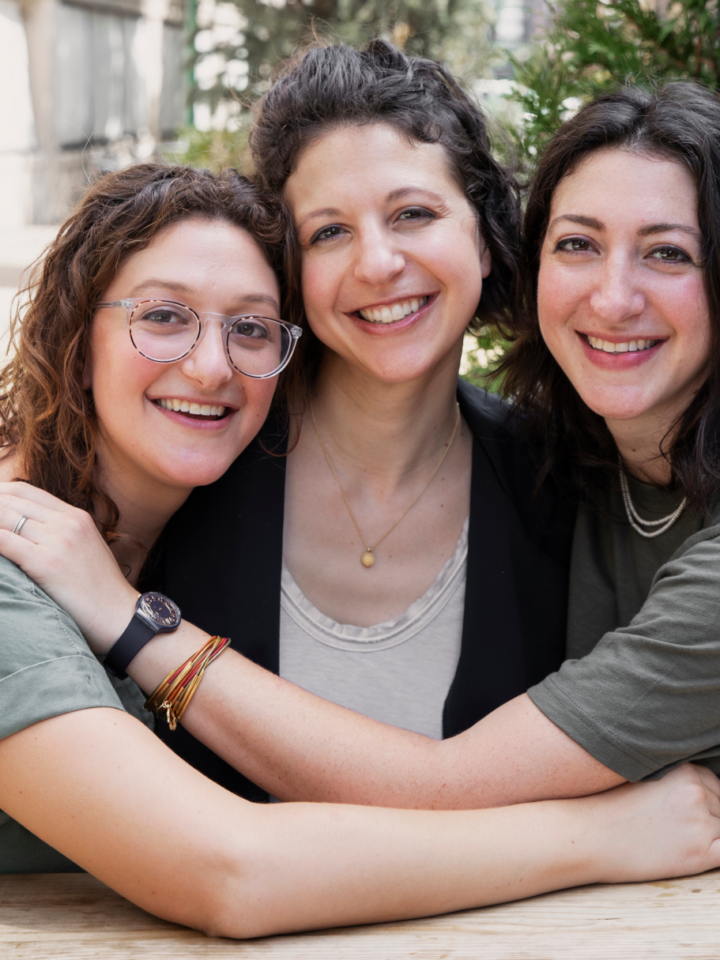 The Zeitlin sisters, from left: Jackie, Shelby and Amy. Photo courtesy of Soom Foods