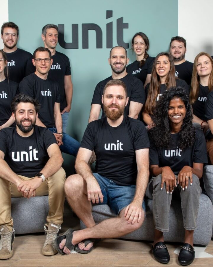 The team of Unit, a banking-as-a-service platform. Photo courtesy of Unit