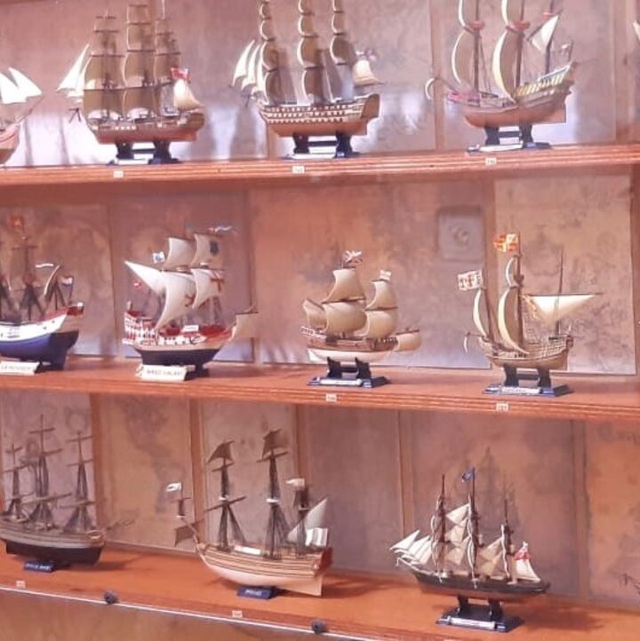These are among 1,000+ scale models on display at Greif Miniature Model Museum in Haifa. Photo by Dror Doron