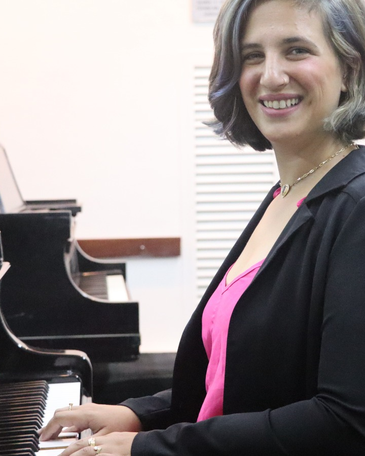 PhD student Neta Maimon found that musical tests can detect cognitive decline in the elderly. Photo courtesy of Tel Aviv University