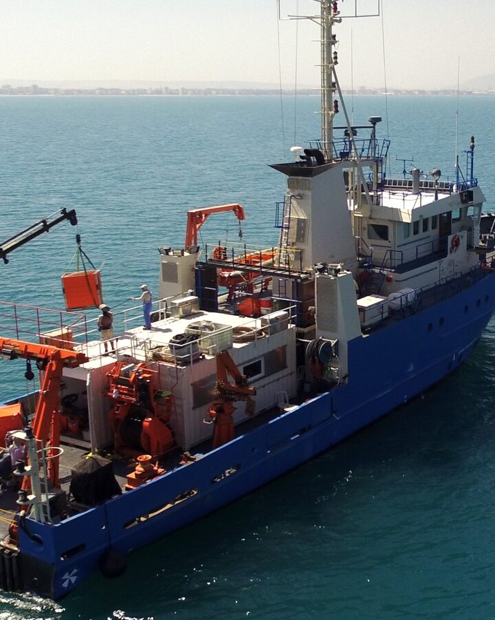 Blue tech is a new R&D priority for Israel. Photo courtesy of Israel Oceanographic and Limnological Research