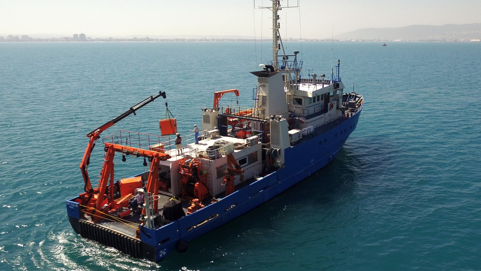 Blue tech is a new R&D priority for Israel. Photo courtesy of Israel Oceanographic and Limnological Research
