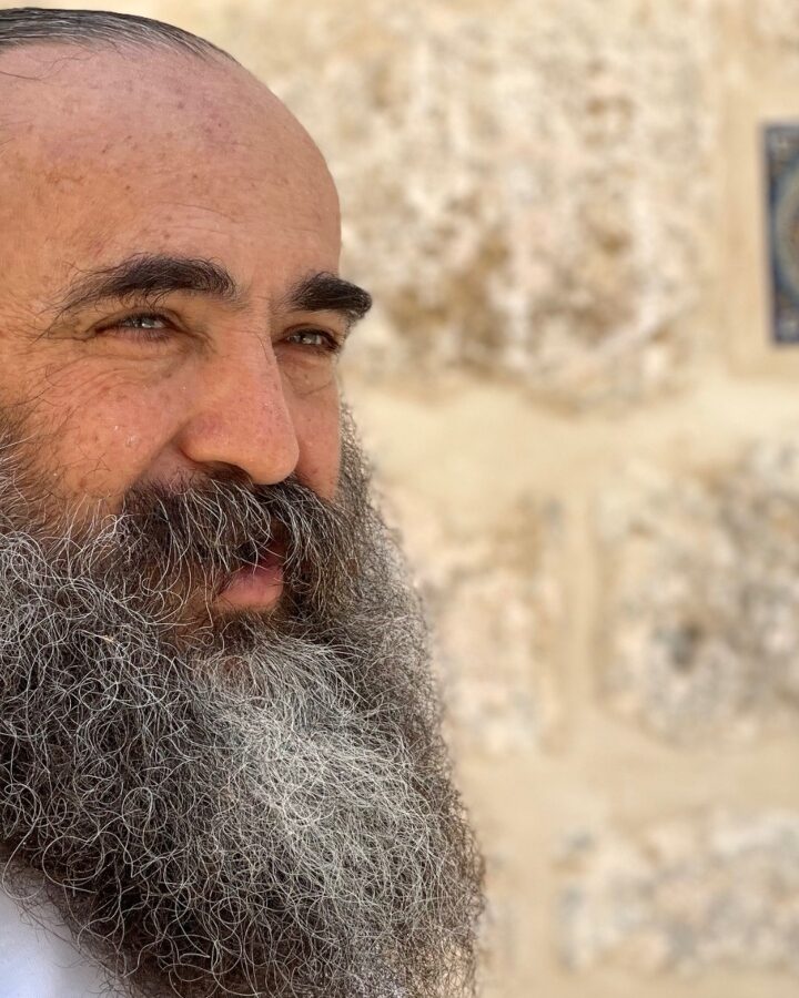 Father Philotheos of St. George Church in Akko. Photo by Cathy Raff