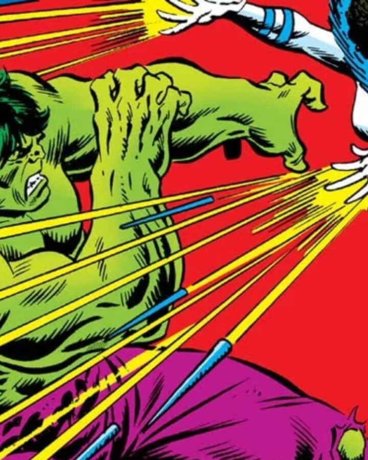 Screenshot of Sabra fighting The Hulk.