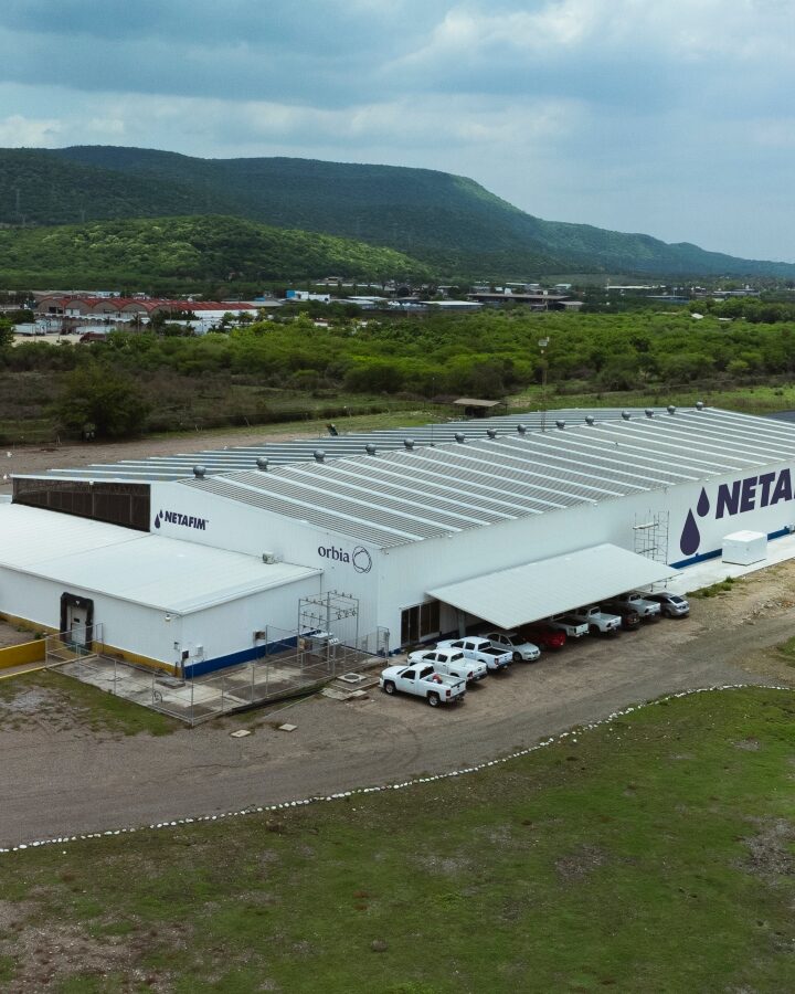 Netafim’s Mexican plastics recycling plant. Photo courtesy of Netafim