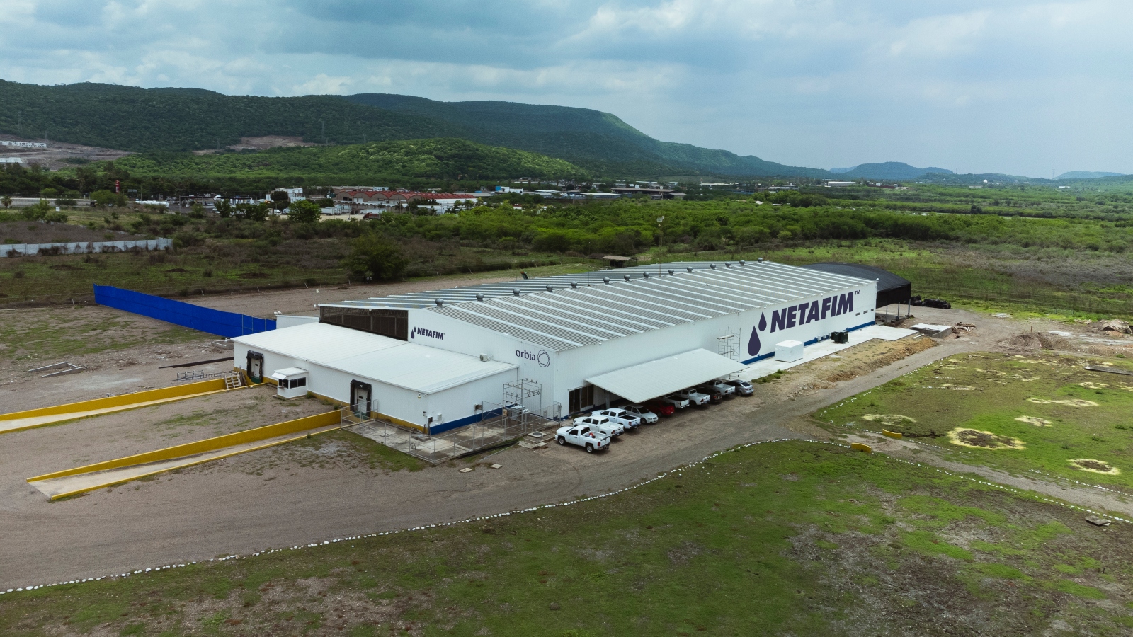 Netafim’s Mexican plastics recycling plant. Photo courtesy of Netafim
