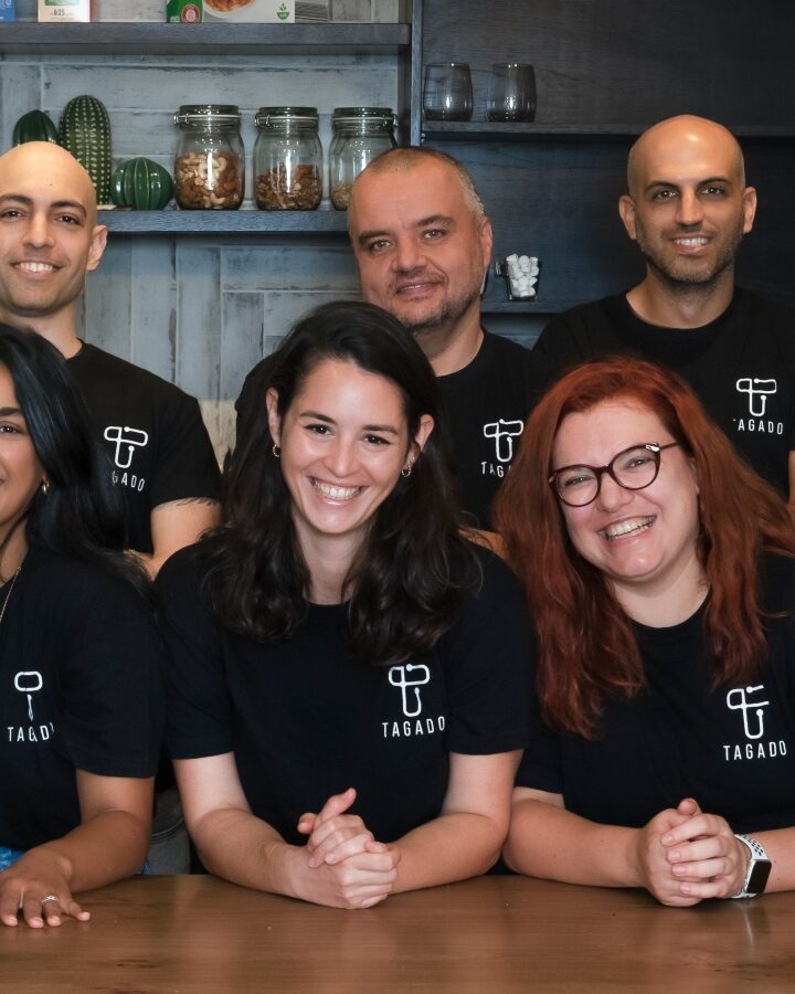 The Tagado team in Tel Aviv. Photo courtesy of Tagado