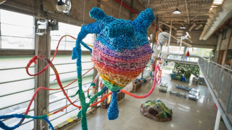 Trash takes on new life as art at Hiriya Recycling Park