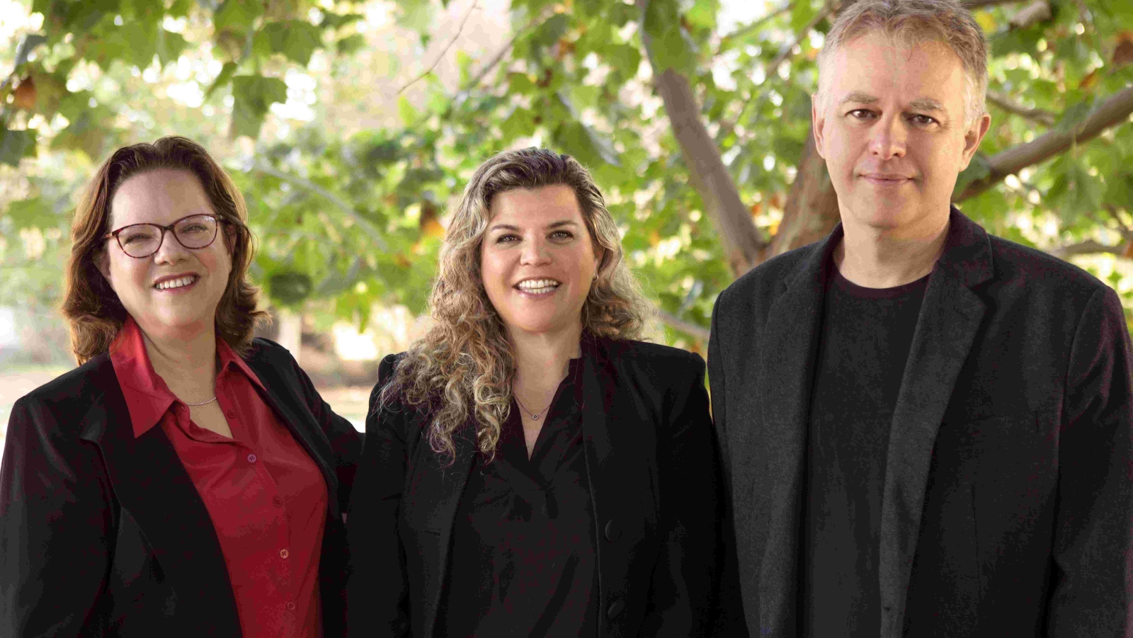 From left, Well-Beat founders Keren Aharon, Ravit Ram Bar-Dea and David Voschina. Photo courtesy of Well-Beat