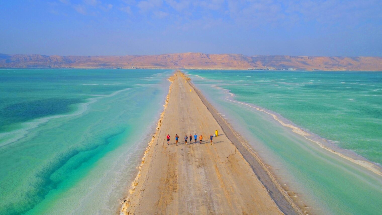 Overview of the Dead Sea Marathon. Photo by Elements